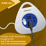 BAJAJ Extension Reel - 5 Mtr Cable