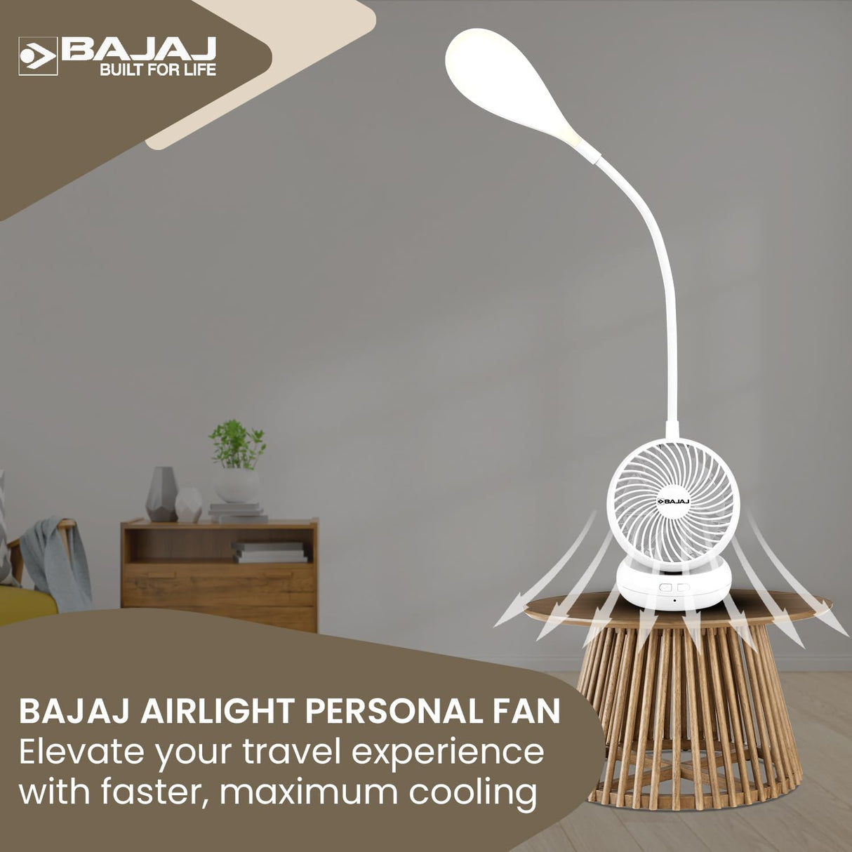 AirLight 85 mm Personal Fan