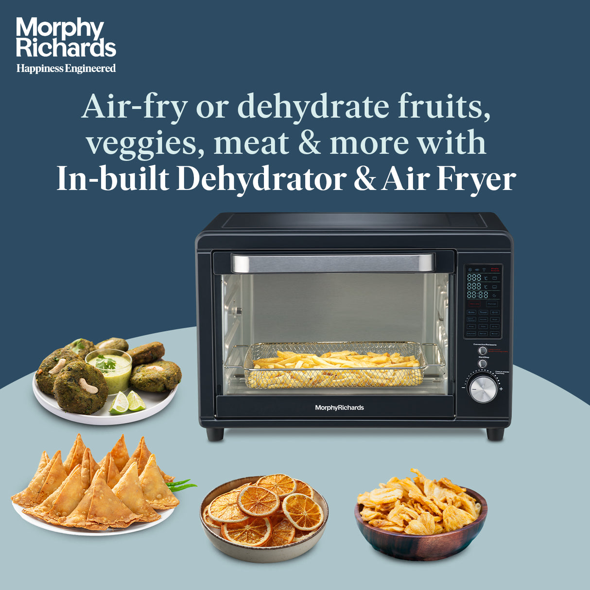 29RCAD Digital Air Fryer OTG