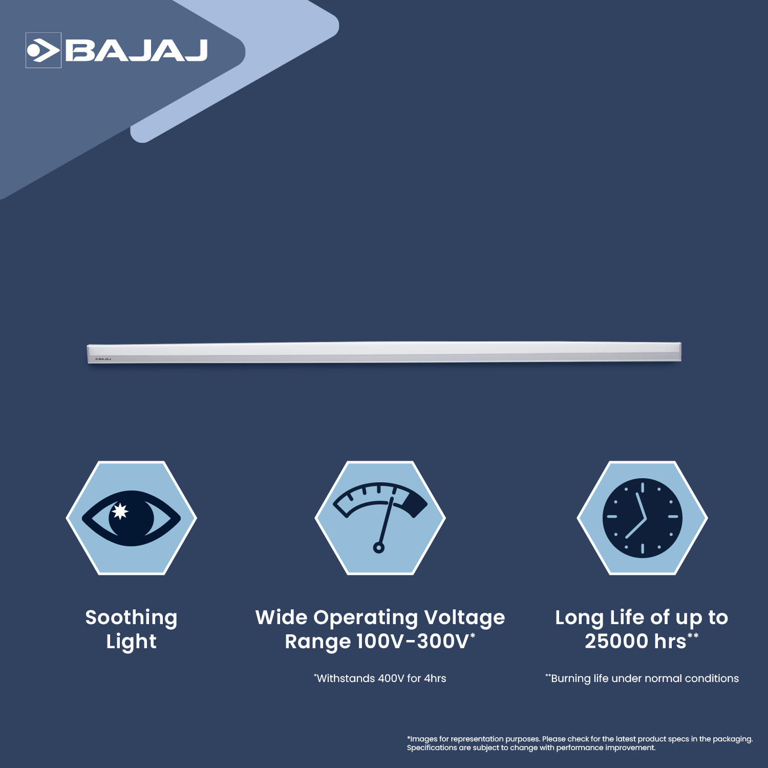 HYPERION DECO LED BATTEN – Bajaj Electricals India