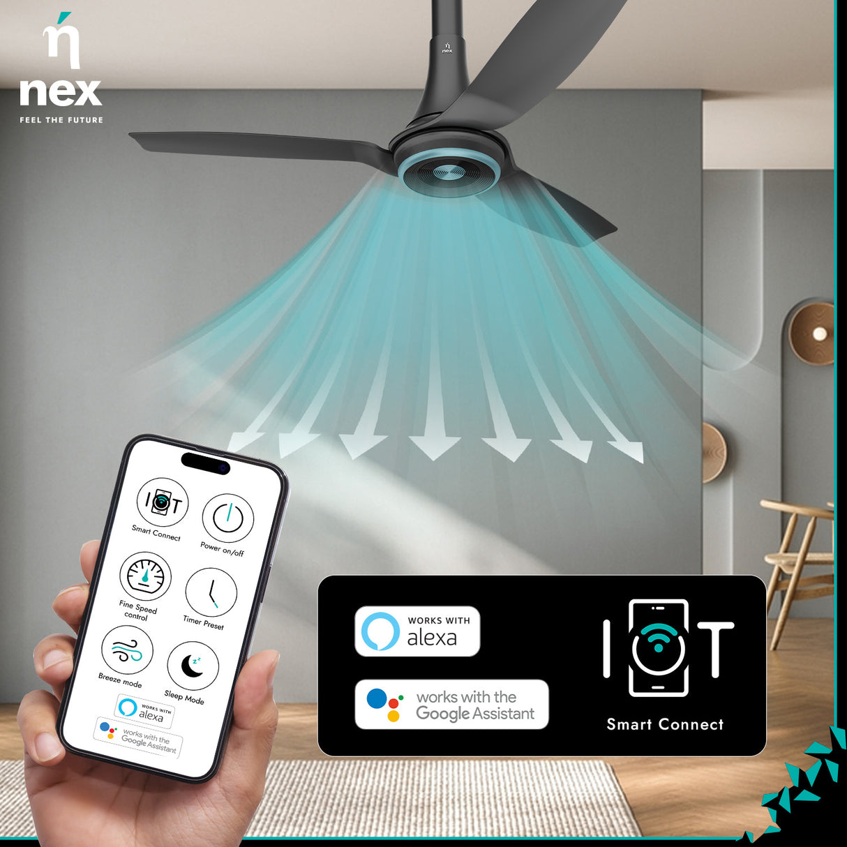 Nex Dryft A95 BLDC IoT