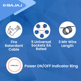 BAJAJ 5 WAY EXTENSION REEL 3 MTR