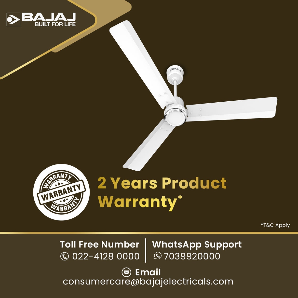 Classico Sleek Plus 1200mm Ceiling Fan