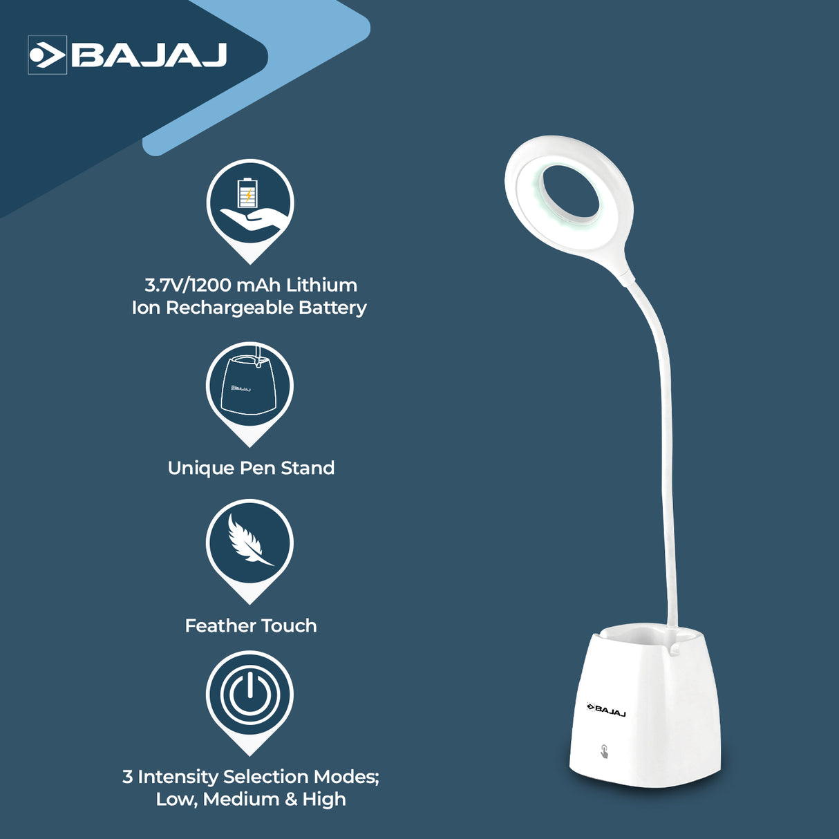 SOFTLITE LED RC TABLE LAMP