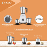 Bajaj Ninja Series Contempo 500W Mixer Grinder