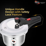 Nutrihealth Pro Outer Lid Designer Aluminium Pressure Cooker