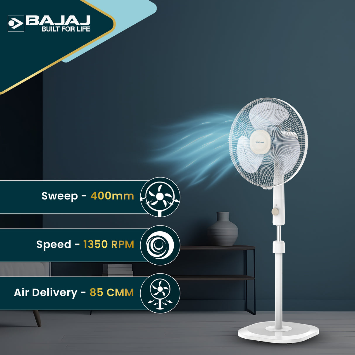 Fuzion 400mm Fan
