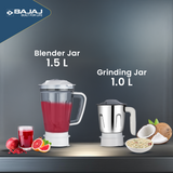Bajaj Ninja Series PowerBlend 2 Jar 1000W Juicer Mixer Grinder