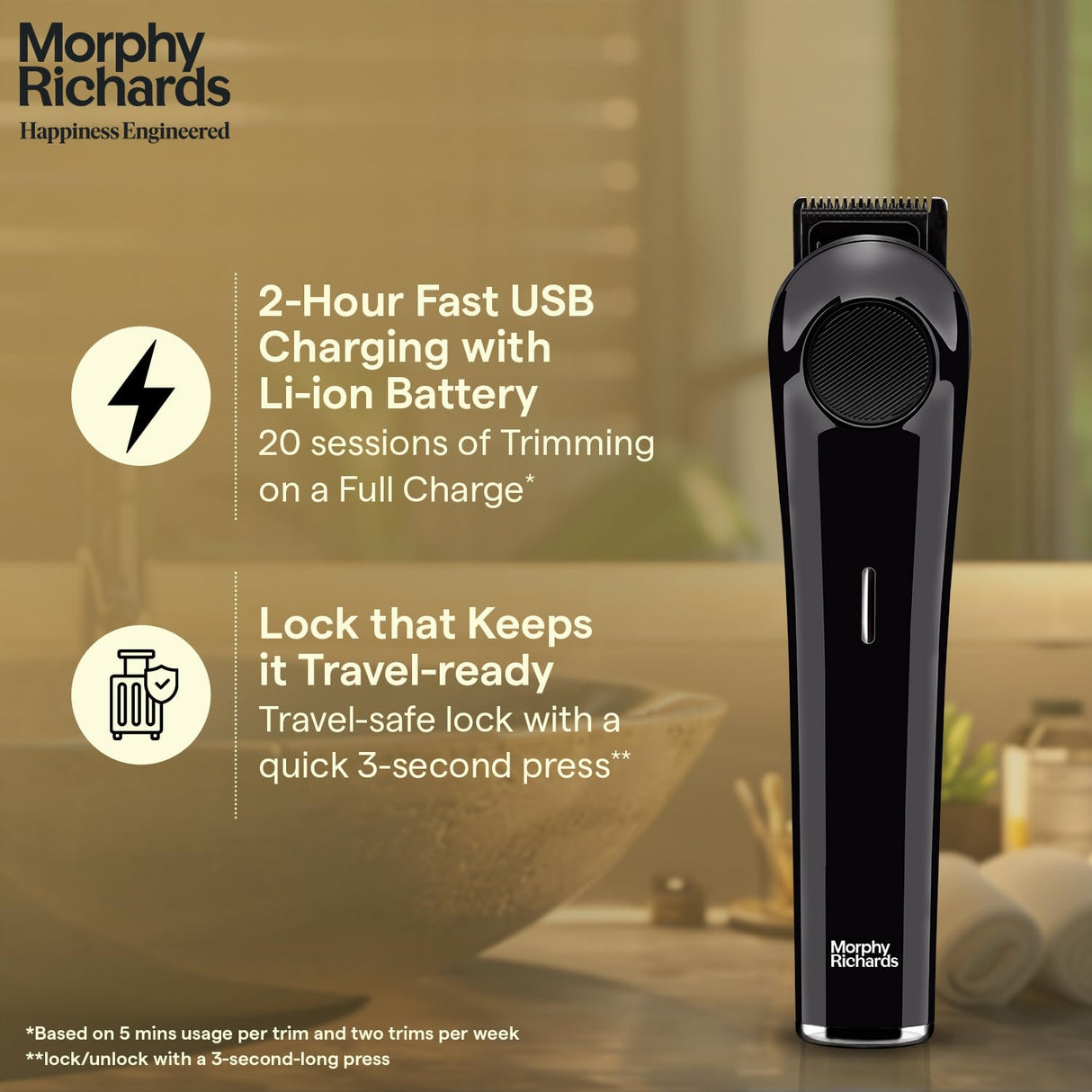 Morphy Richards Kingsman Elite 3 in 1 Multipurpose Trimmer