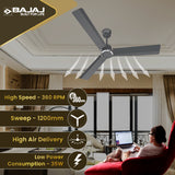 Classico Sleek Plus 1200mm Ceiling Fan