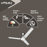 Durato 12S1 1200mm Ceiling Fan