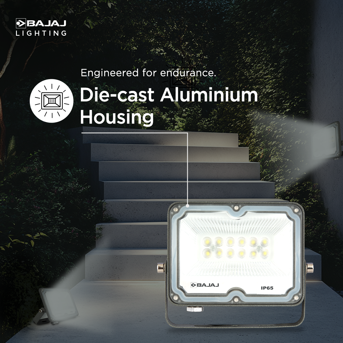 BAJAJ ROBUSTA LED FLOOD LIGHT CCT