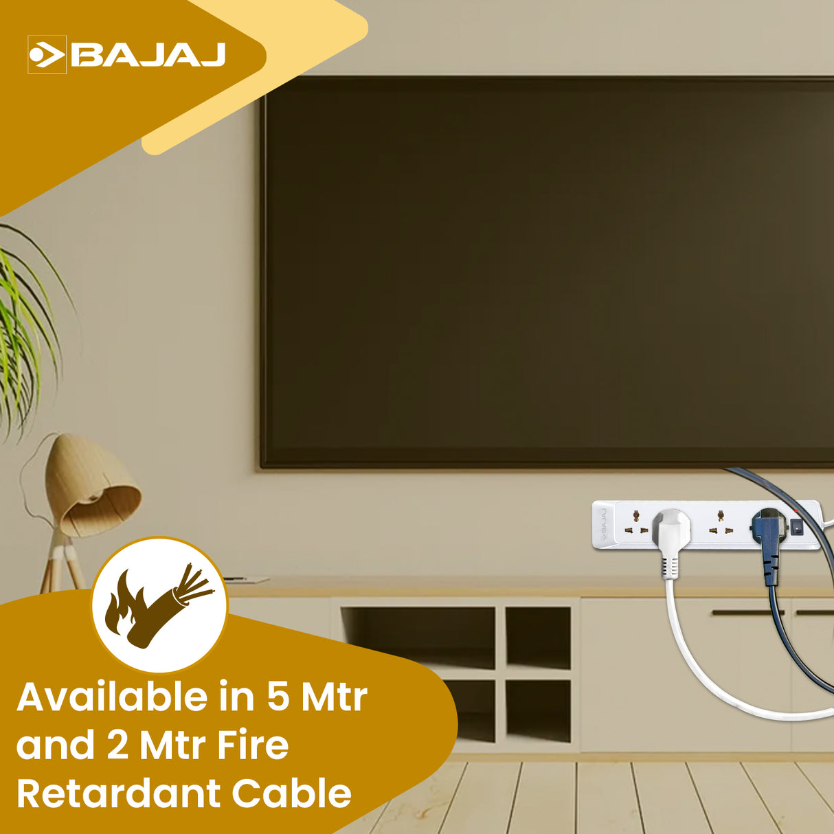 BAJAJ 4 WAY SPIKE AND SURGE GUARD
