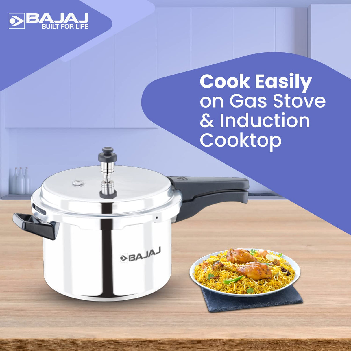 Outer Lid Stainless Steel Pressure Cooker