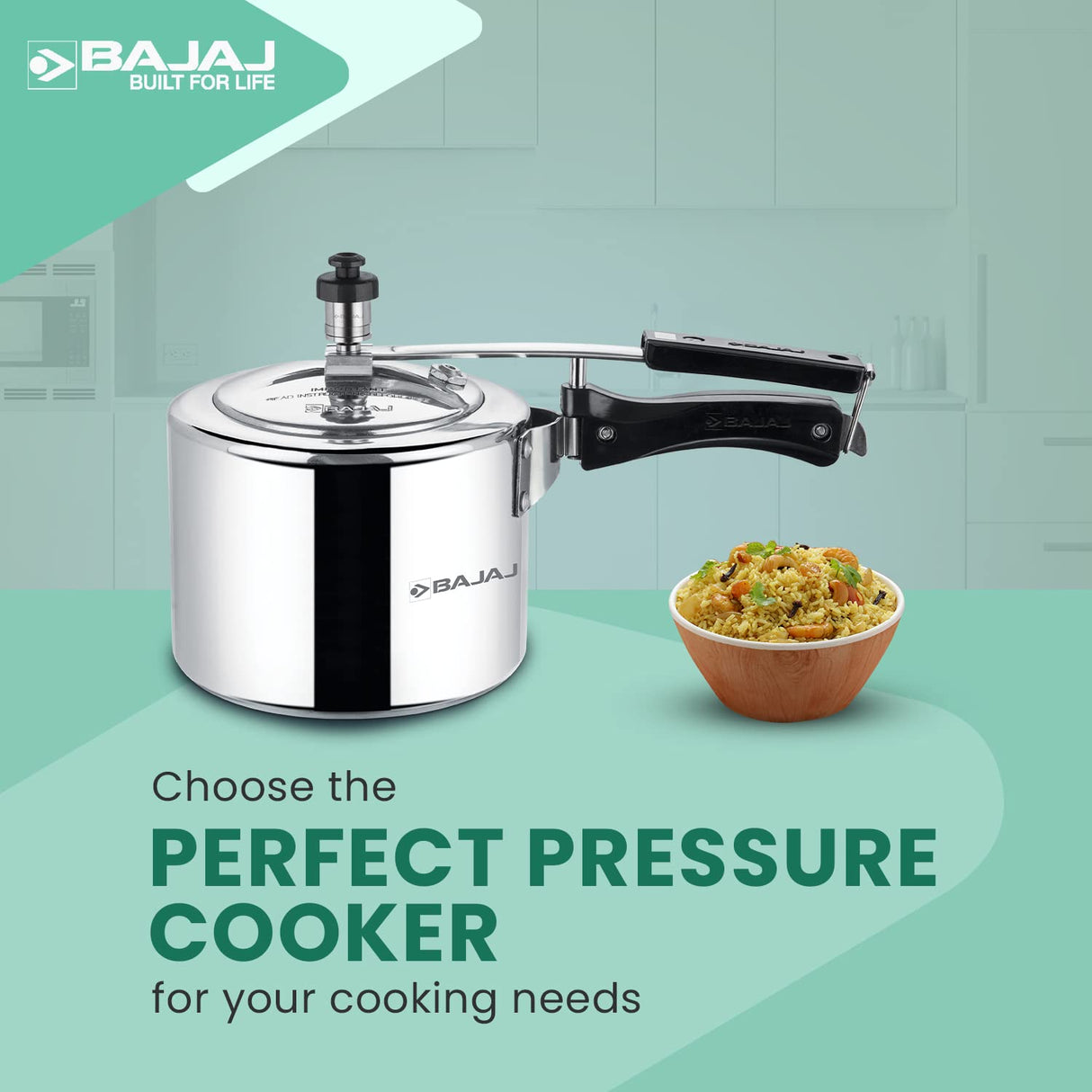 Inner Lid Aluminium Induction Pressure Cooker