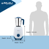 Bajaj Ninja Series Grace 500W Mixer Grinder