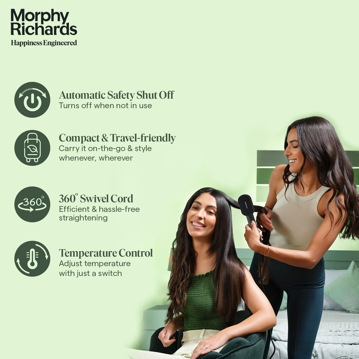 Morphy Richards Estella Hair Straightener Brush