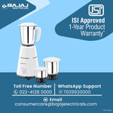 Bajaj GX 1 500W Mixer Grinder