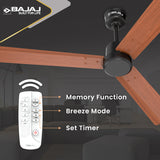 Classico Sleek Wood 1200mm Ceiling Fan