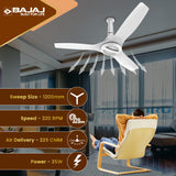 Arioso Luxe 1200mm Ceiling Fan