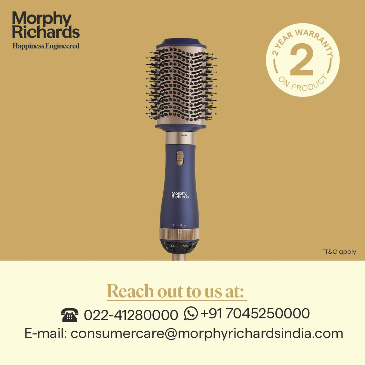 Morphy Richards Stylist Care Hot Hair Brush