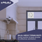 AirOut 150 mm Domestic Exhaust Fan