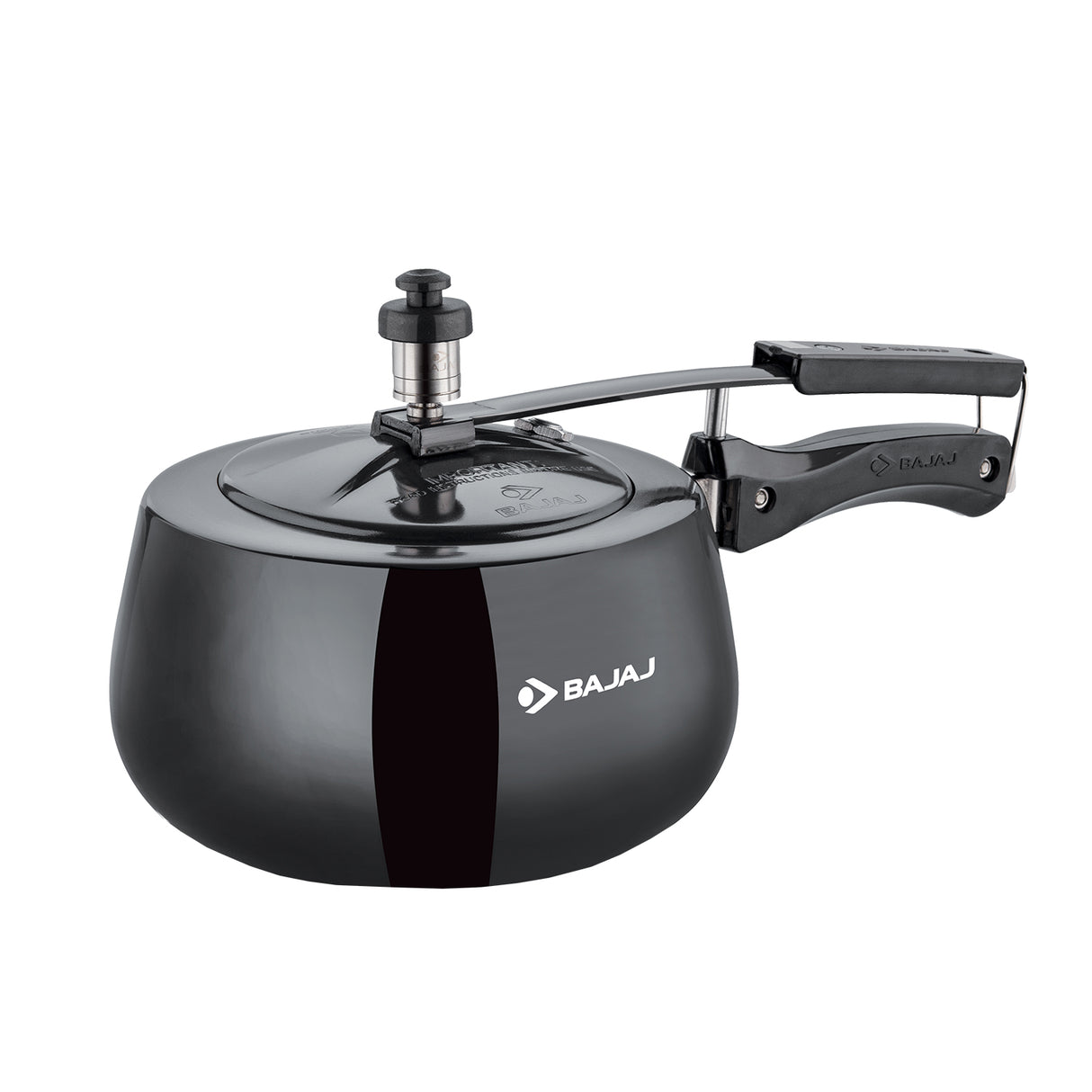 New Shakti Inner Lid Handi Shaped Hard Anodised Pressure Cooker