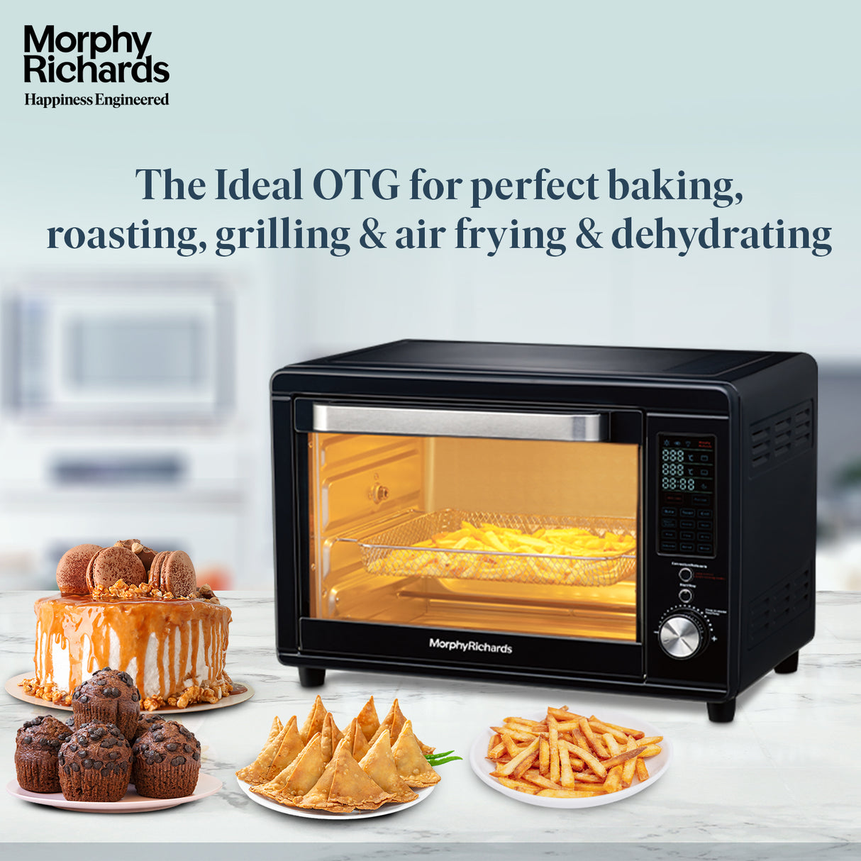 29RCAD Digital Air Fryer OTG