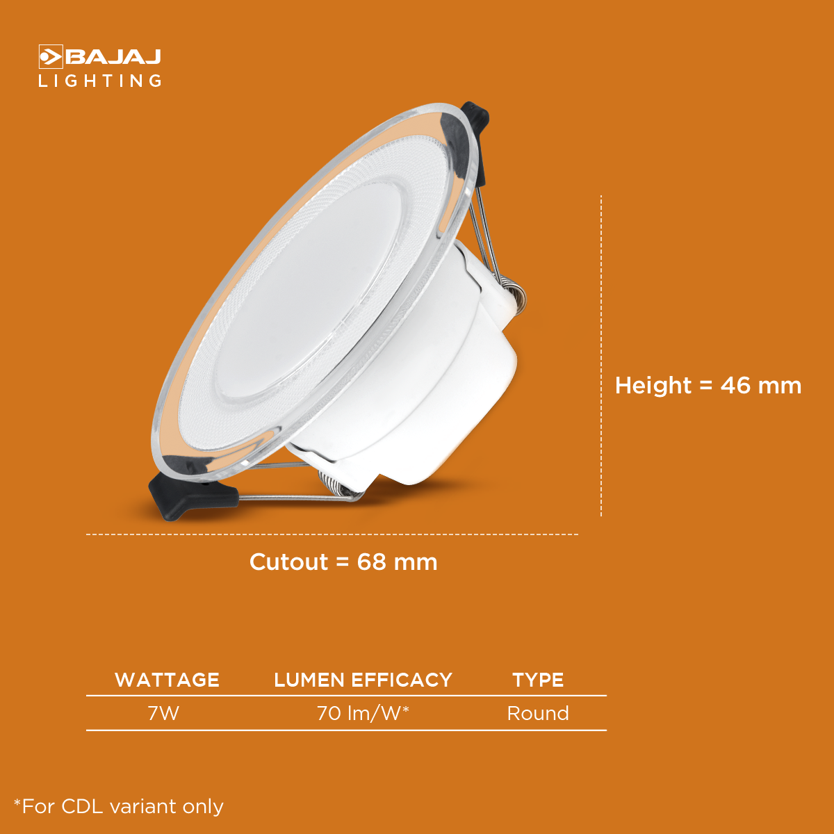 CELESTA RIM LIT DOWNLIGHT  MULTI CCT/COLOR CCT