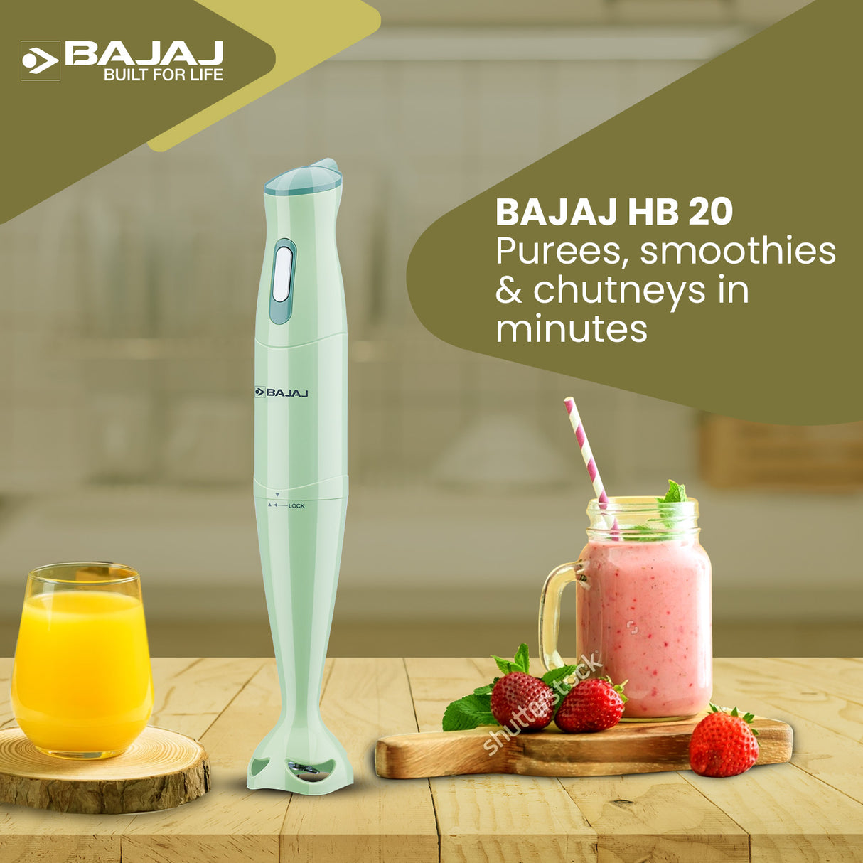 Bajaj HB 20 300W Hand Blender