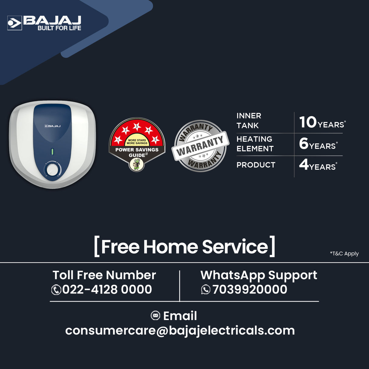 Bajaj Armor Series Pentacle