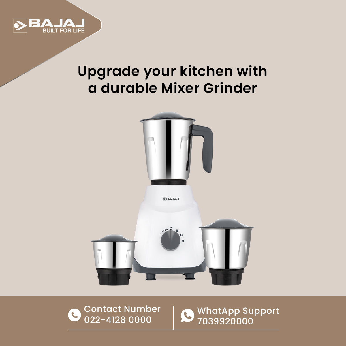 Shop Bajaj Gx1 Ninja Series 500w Online | Bajaj Electricals