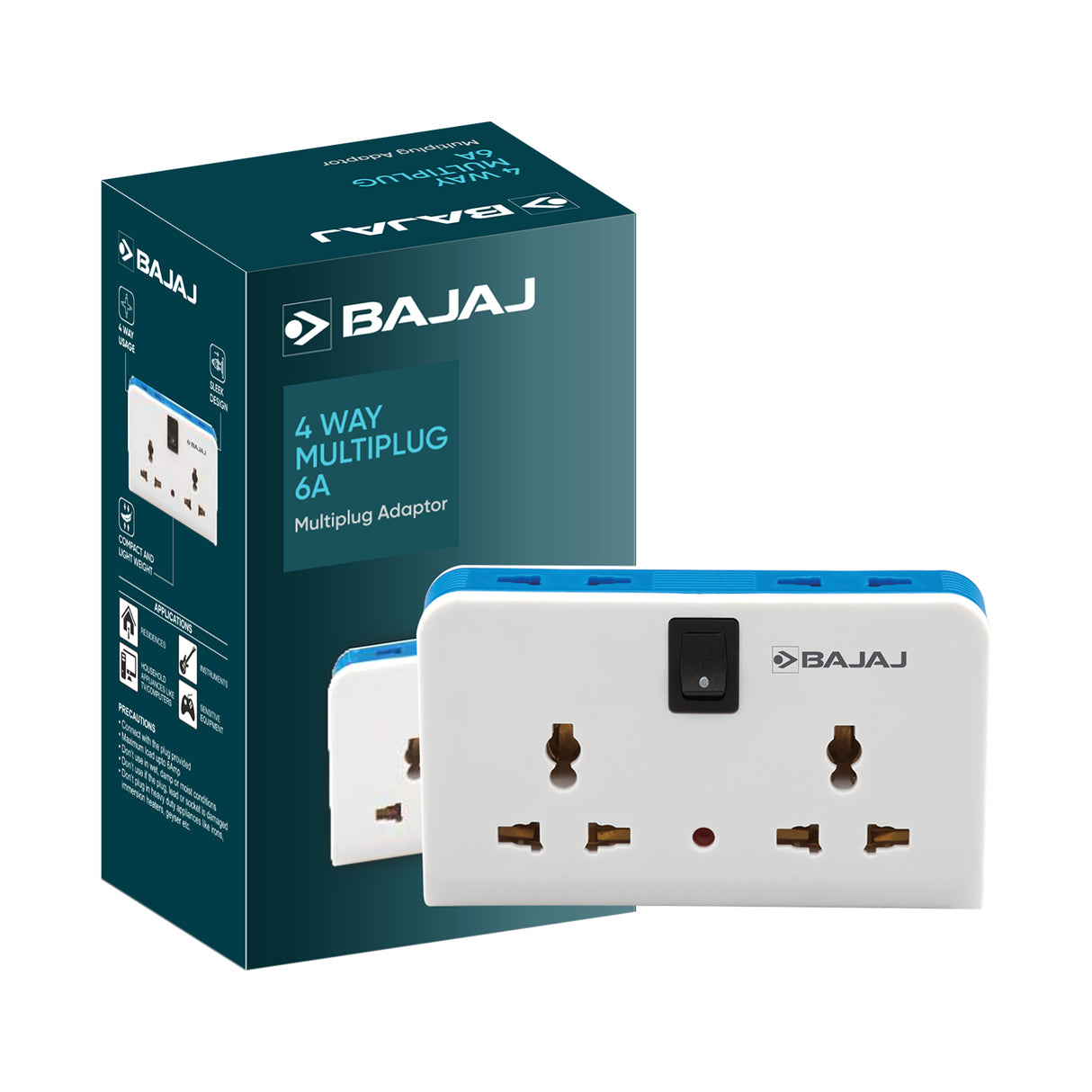 BAJAJ 4 WAY MULTIPLUG