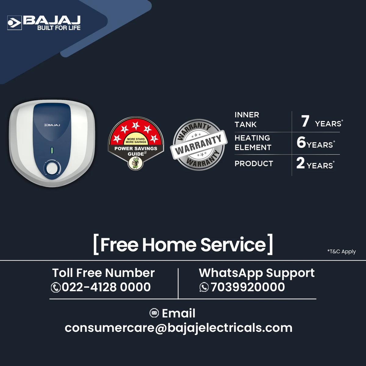Bajaj Armor Series Pentacle