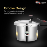 Nutrihealth Pro Outer Lid Designer Stainless Steel Pressure Cooker