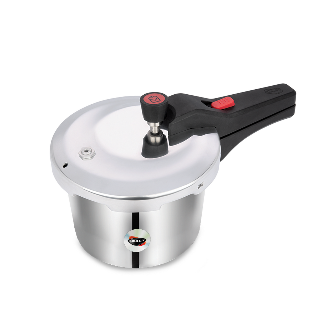 Nutrihealth Pro Outer Lid Designer Stainless Steel Pressure Cooker