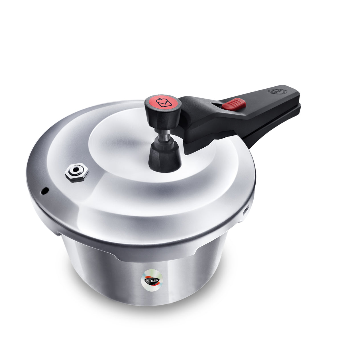 Nutrihealth Pro Outer Lid Designer Stainless Steel Pressure Cooker