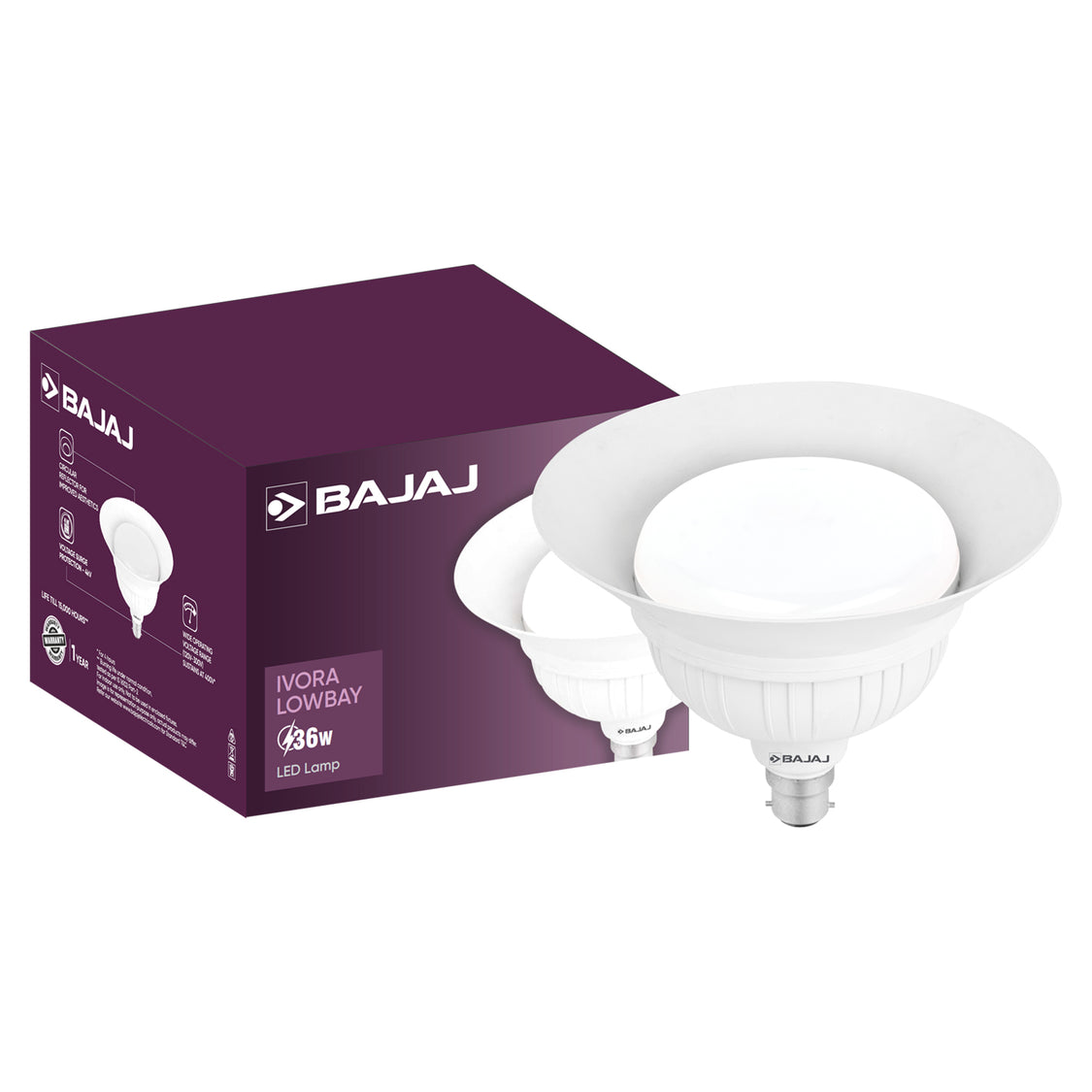 IVORA LOW BAY LAMP – Bajaj Electricals India