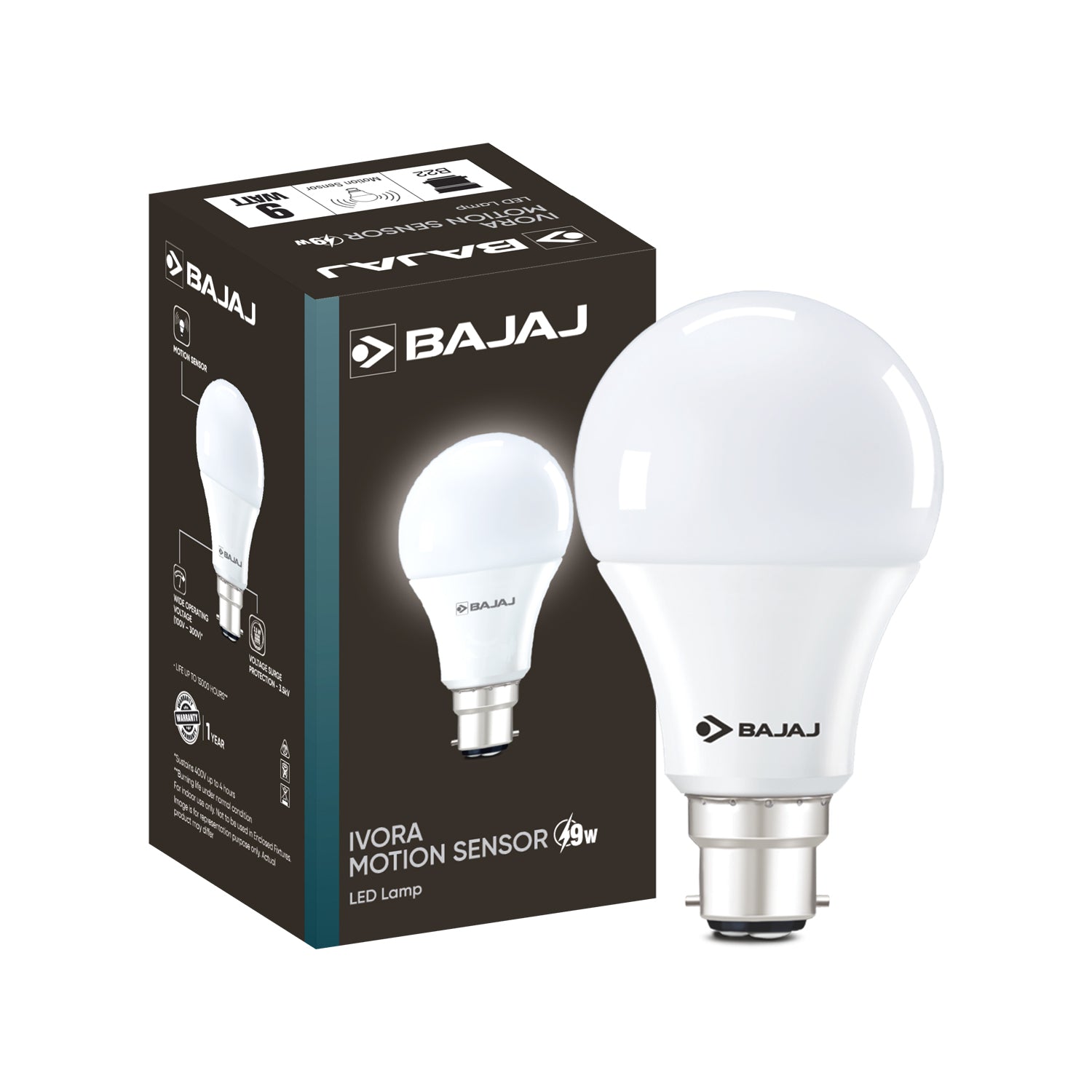 IVORA MOTION SENSOR LAMP