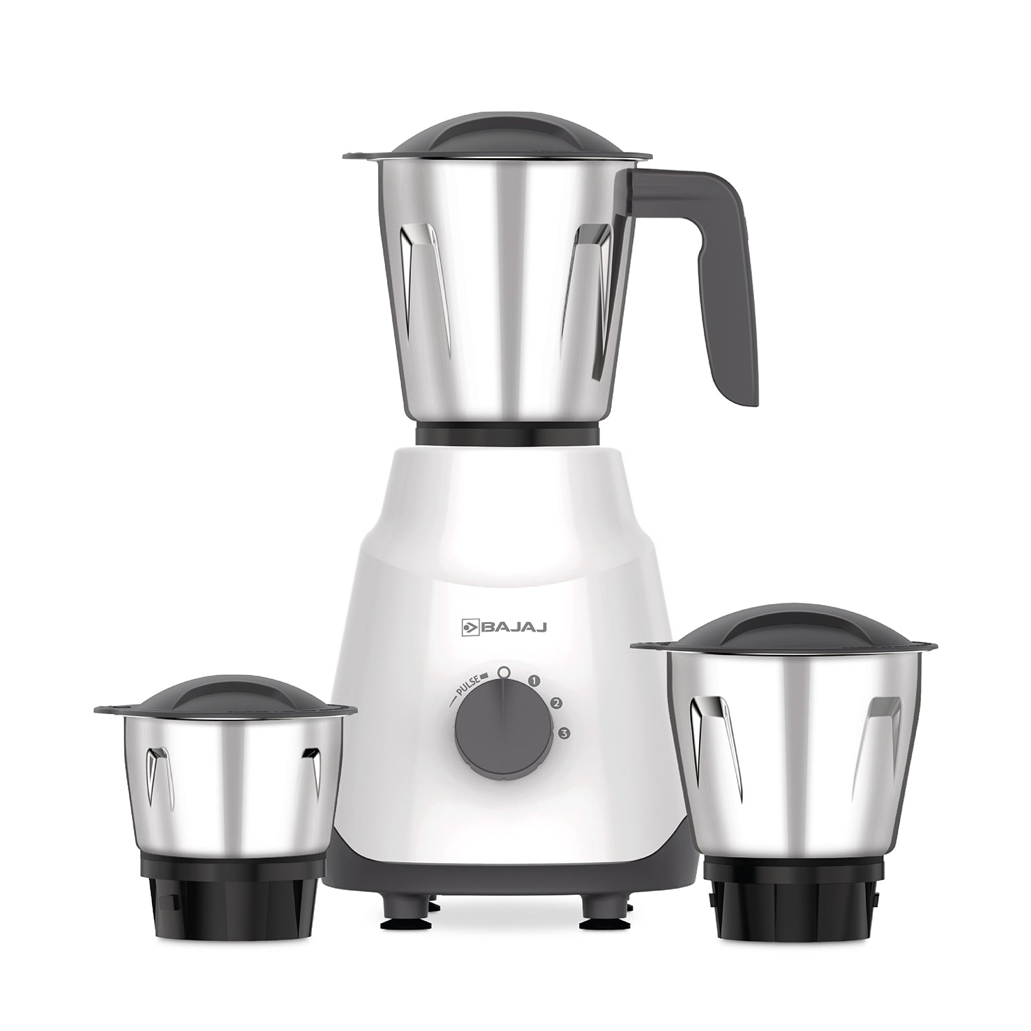 Bajaj Kompact 500W Grey Mixer Grinder – Bajaj Electricals India
