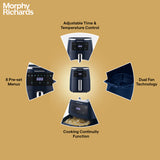 Morphy Richards 5L Crisp Pro Digital Blue Air Fryer