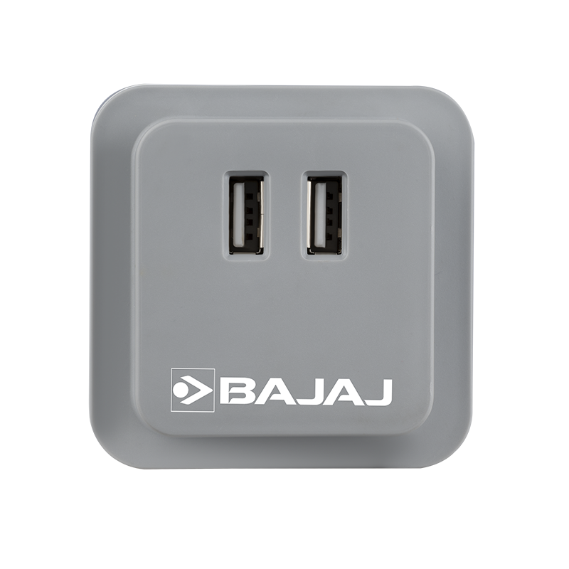HERCULO CUBE 4 WAY WITH 2 USB PORT