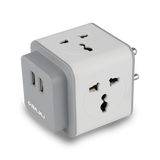 HERCULO CUBE 4 WAY WITH 2 USB PORT