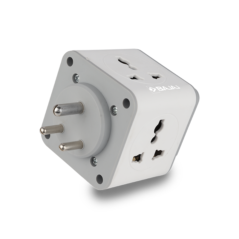HERCULO CUBE 4 WAY WITH 2 USB PORT