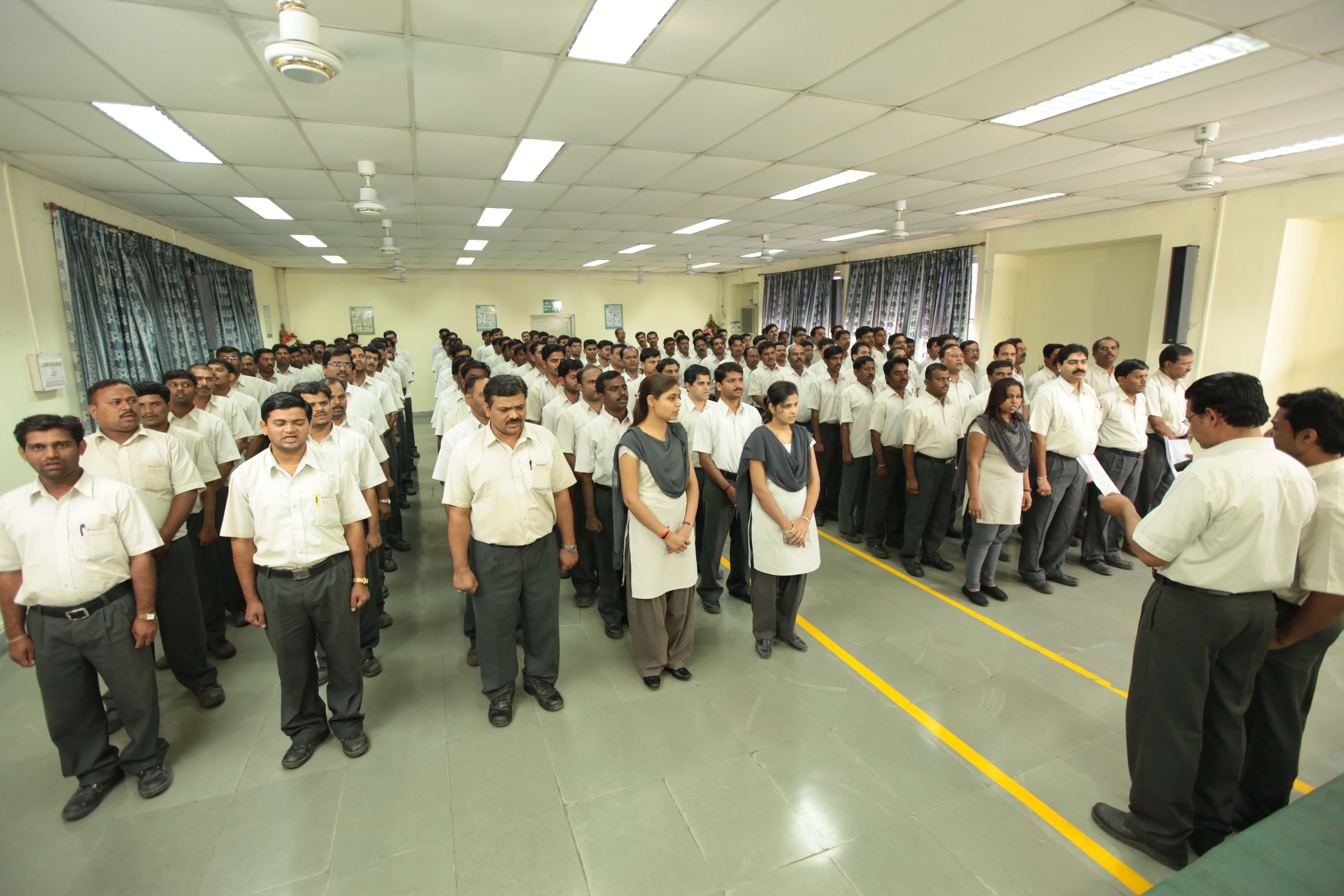 Bajaj Ranjangaon manufacturing team