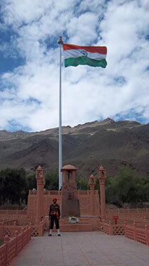 Flag Mast Kargil War Memorial