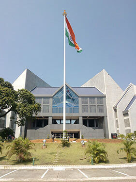 Flag Mast Indian Naval Academy, Kerala