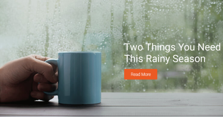 Two things you need this rainy season